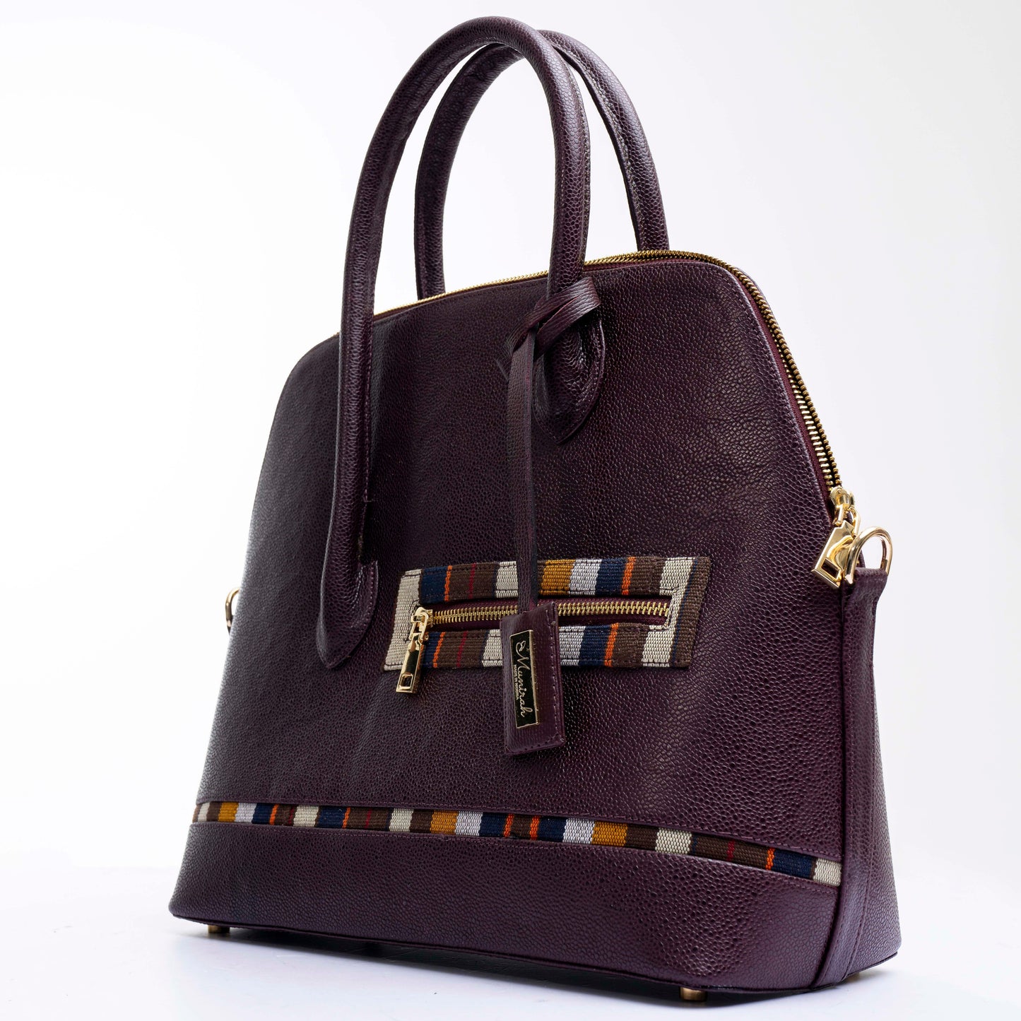 Burgundy X Brown Zuri