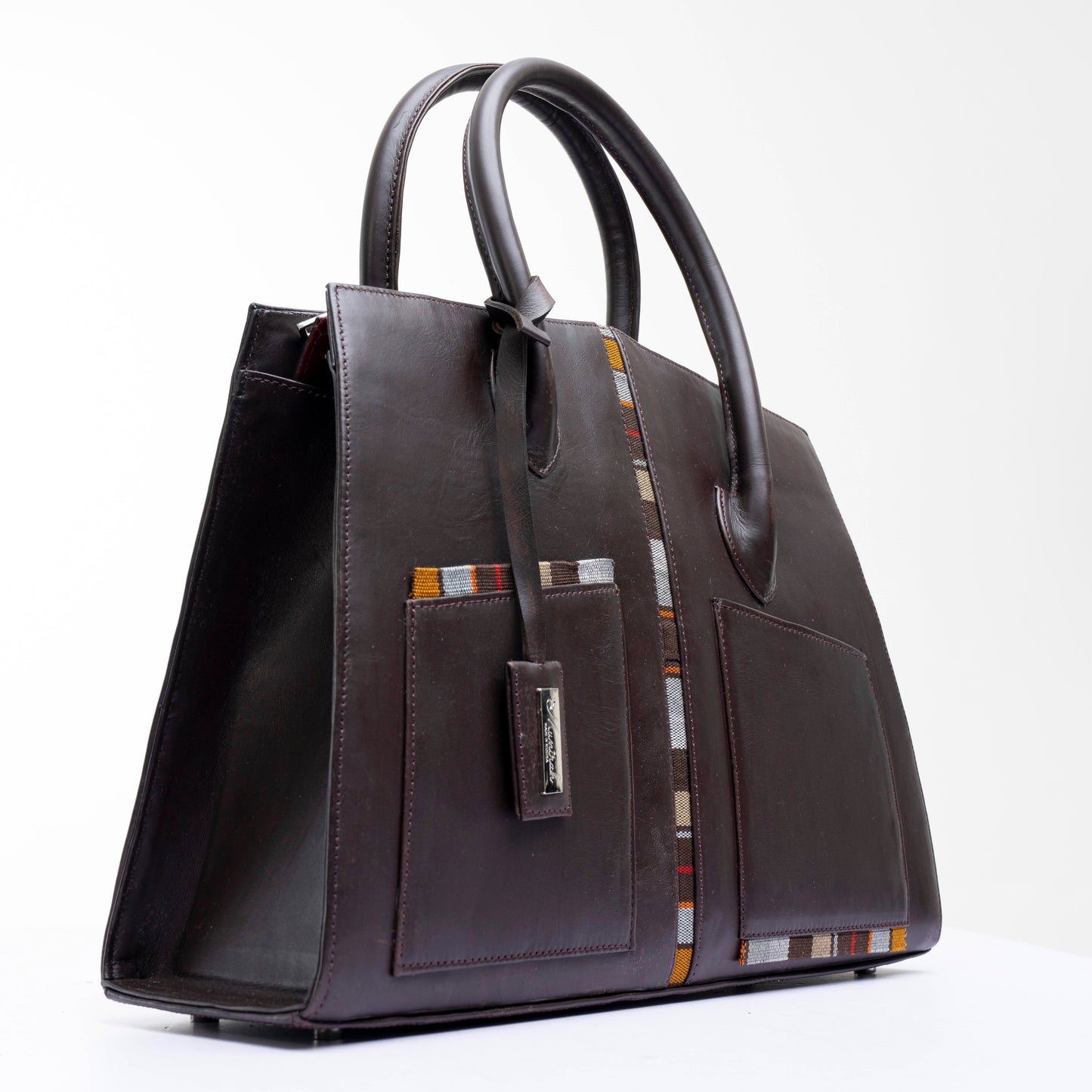 Munirah - Nahla Handbag, Brown
